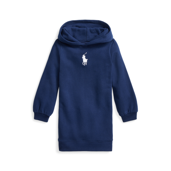 Big Pony Fleece Hoodie Dress