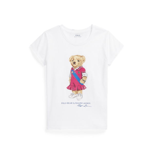 Polo Bear Cotton Jersey T-Shirt