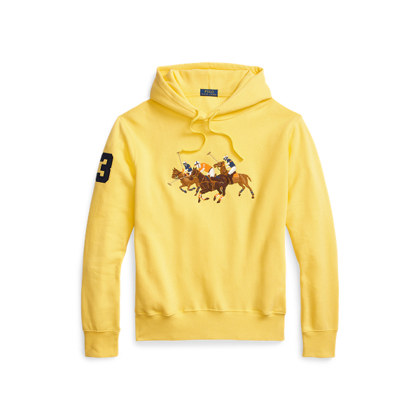 Triple-Pony Fleece Hoodie Polo Ralph Lauren 1