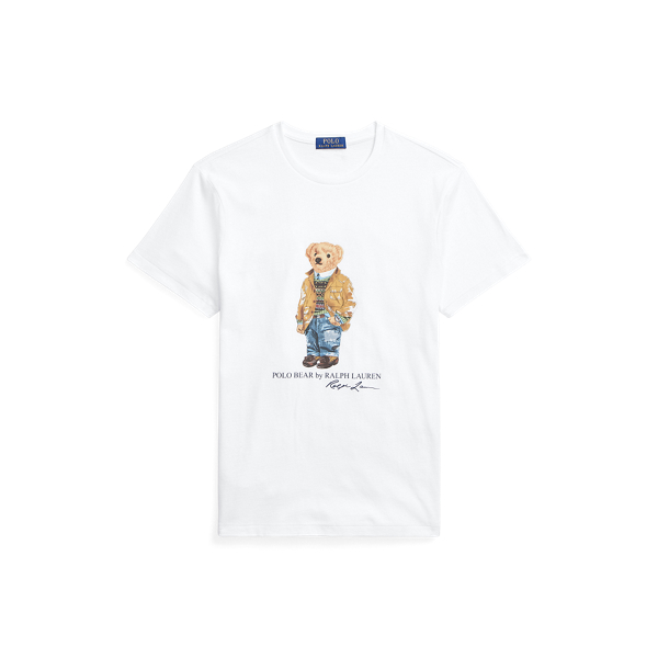 Custom Slim Fit Polo Bear T-Shirt Polo Ralph Lauren 1