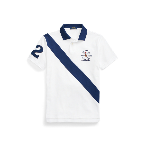 Custom Slim Fit Mesh Polo Shirt Polo Ralph Lauren 1