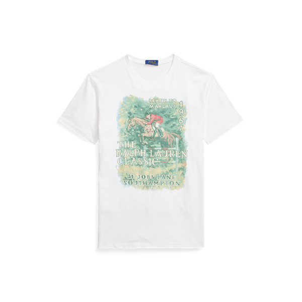Classic Fit Jersey Graphic T-Shirt Polo Ralph Lauren 1
