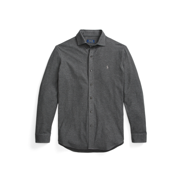 Camisa texturada Custom Slim Fit Polo Ralph Lauren em 1