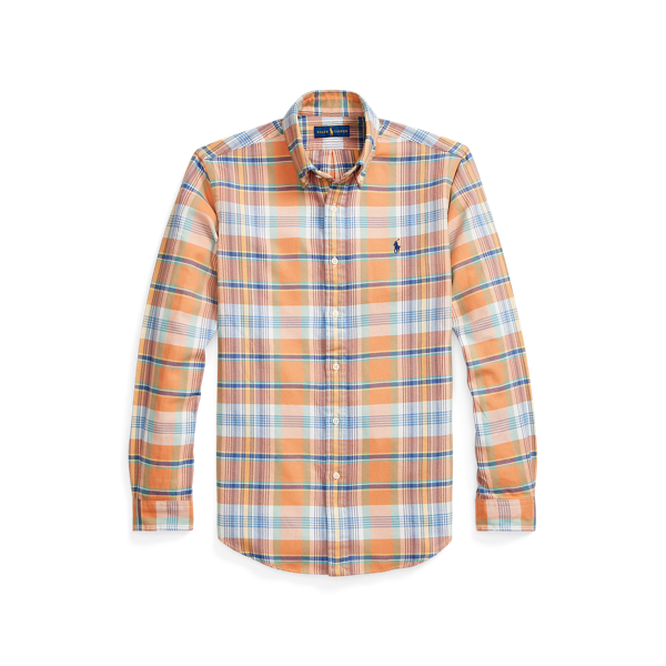 Custom Fit Plaid Twill Shirt Polo Ralph Lauren 1