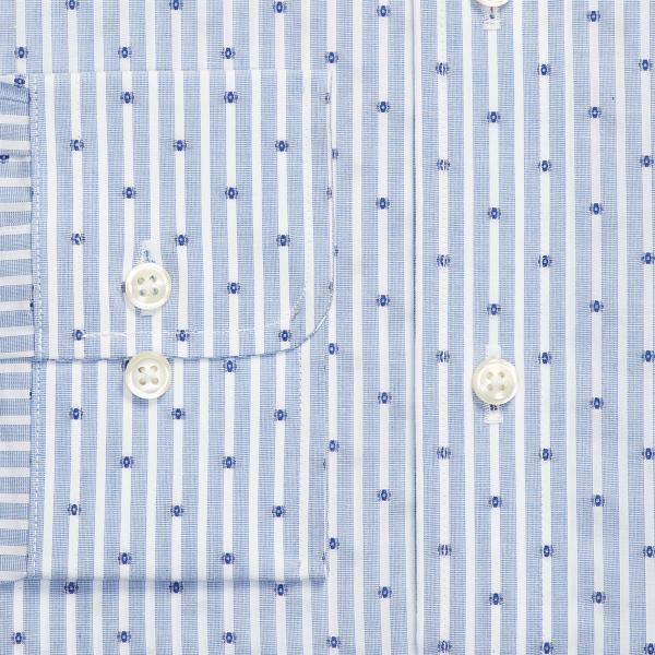 Chemise en popeline Custom Fit Polo Ralph Lauren en Bleu ciel/Royal 3