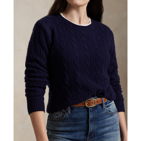 Cable-Knit Cashmere Jumper