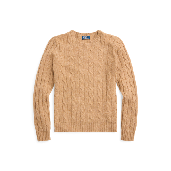 Sold Ralph Lauren Polo cable-knit wool-cashmere cardigan