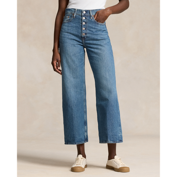 Wide-Leg Crop Jean