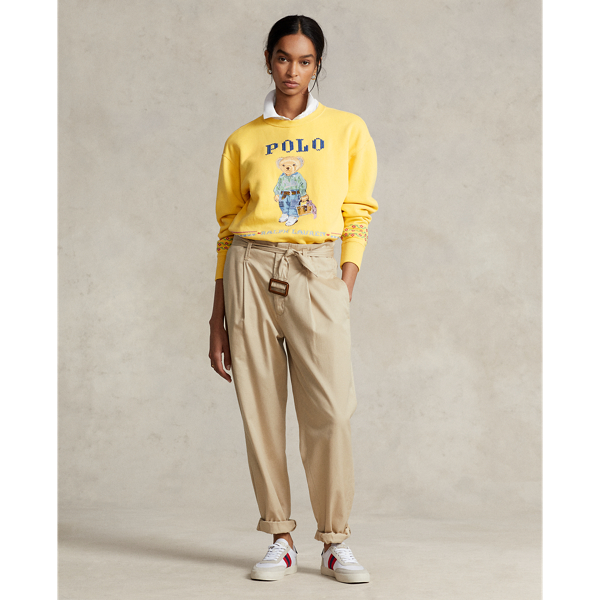 New Orleans Polo Bear Fleece Sweatshirt for Women | Ralph Lauren® DK