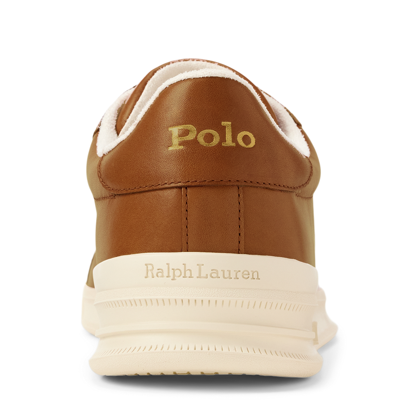 Мужские кроссовки Ralph Lauren Heritage Court II Leather, цвет: Polo Pale Russet — фото 2