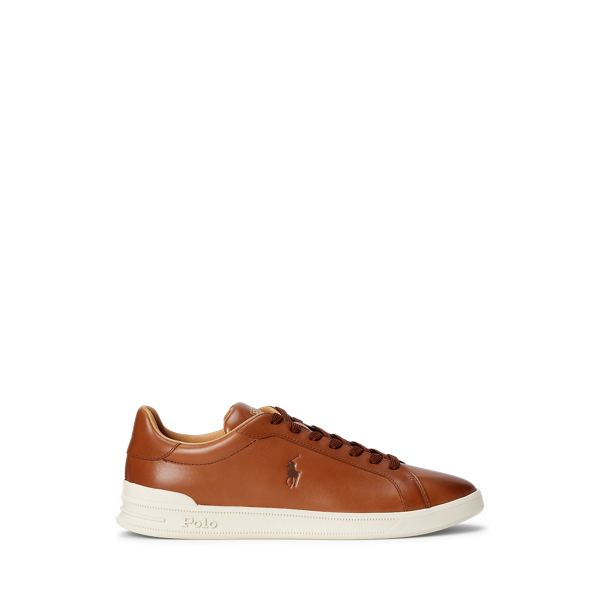 Polo men's leather sneakers hotsell