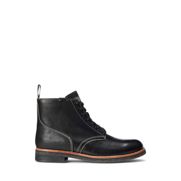 Bota de piel abatanada