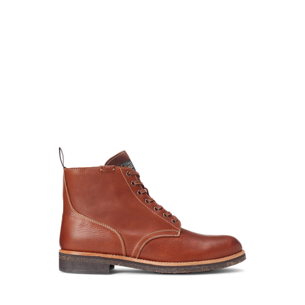 Tumbled Leather Boot Polo Ralph Lauren 1