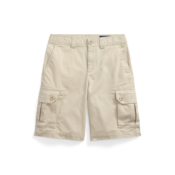 Stretch Twill Cargo Short