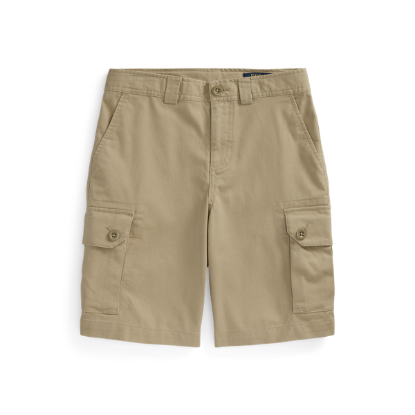 Stretch Twill Cargo Short