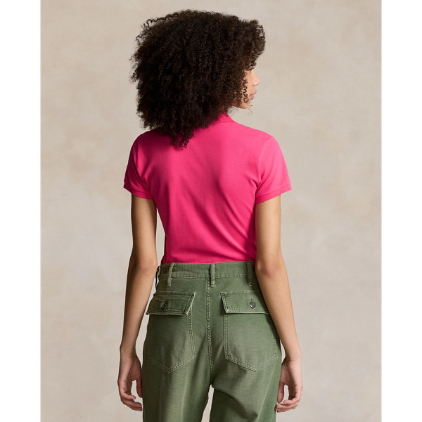RALPH LAUREN｜スリム フィット ストレッチ ポロシャツ