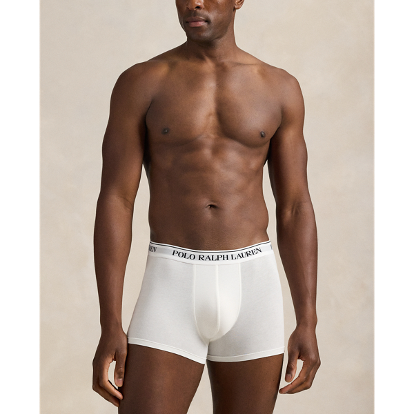 Lot de 3 boxers classiques coton stretch Polo Ralph Lauren en And Heather/Black/White 6