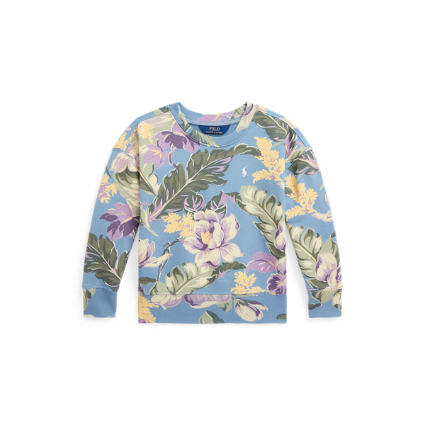 French terry sweatshirt met bloemenprint Girls 1.5-6.5 Years in 1