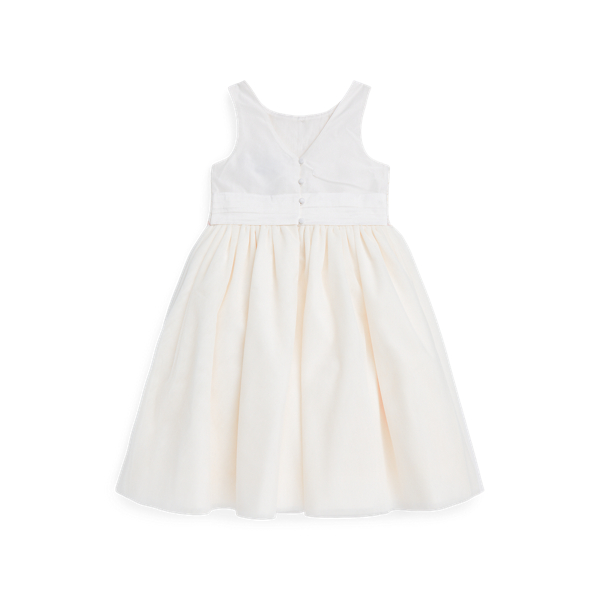 ハンドスモックド チュール ドレス | ラルフ ローレン公式オンラインストア