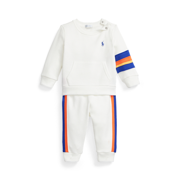 Sweat et pantalon de jogging &agrave; logo