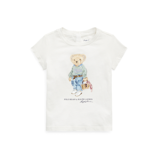 Polo Bear Cotton Jersey T-Shirt