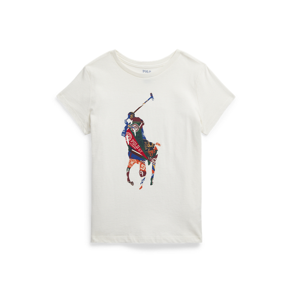 Big Pony Cotton Jersey T-shirt Girls 7-14 Years 1
