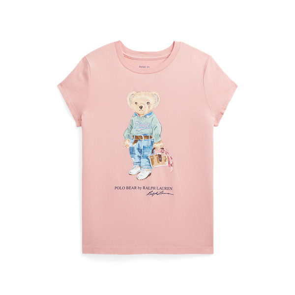 Polo Bear Cotton Jersey T-Shirt Girls 7-14 Years 1