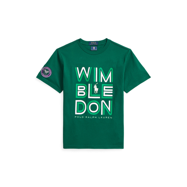 Wimbledon Cotton Graphic Tee Boys 6-14 Years 1