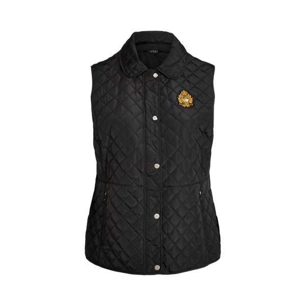 Steppweste mit Wappenaufn&auml;her Lauren Woman in 1