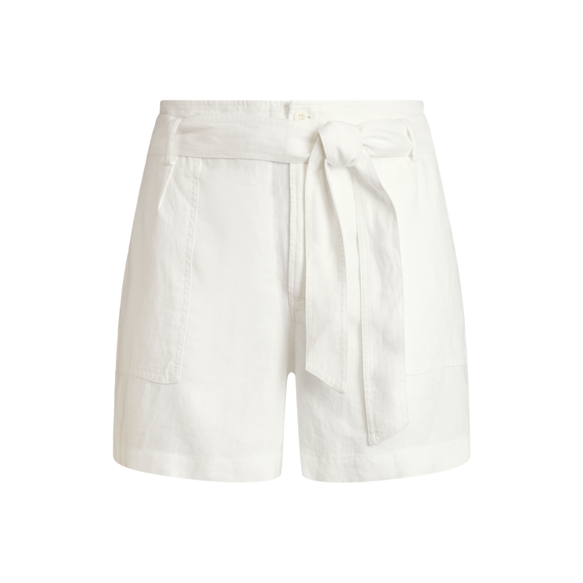 Belted Linen Short Ralph Lauren