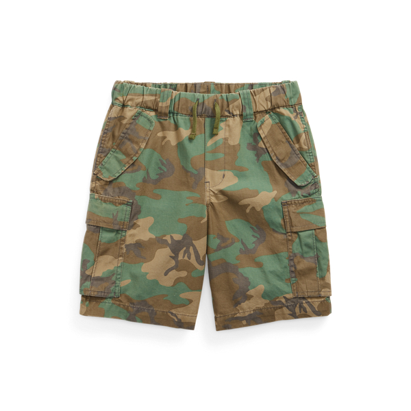 Camo Cotton Ripstop Cargo Short Boys 6-14 Years 1