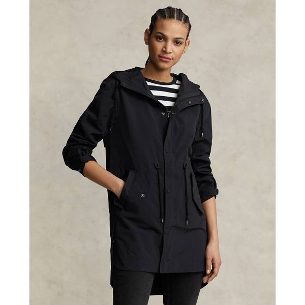 Waterafstotend windjack met capuchon Polo Ralph Lauren in Zwart 4