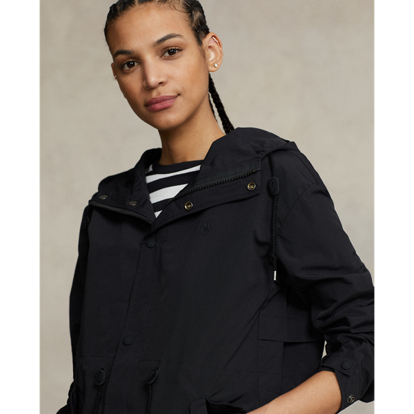 Waterafstotend windjack met capuchon Polo Ralph Lauren in Zwart 6