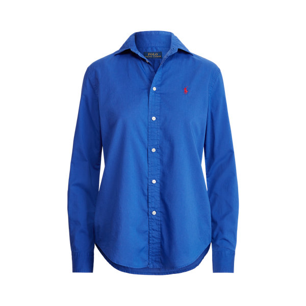 Relaxed Fit Cotton Twill Shirt for Women | Ralph Lauren® KW