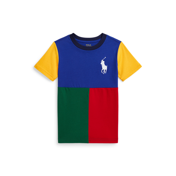 Big Pony Color-Blocked Jersey Tee Boys 2-7 1