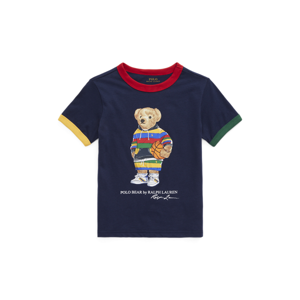 Polo Bear Cotton Jersey T-Shirt Boys 1.5-6 Years 1
