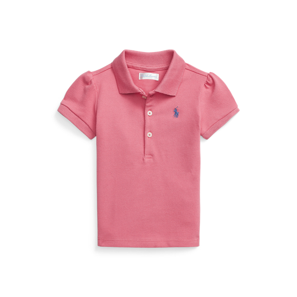 Polo en coton piqu&eacute;