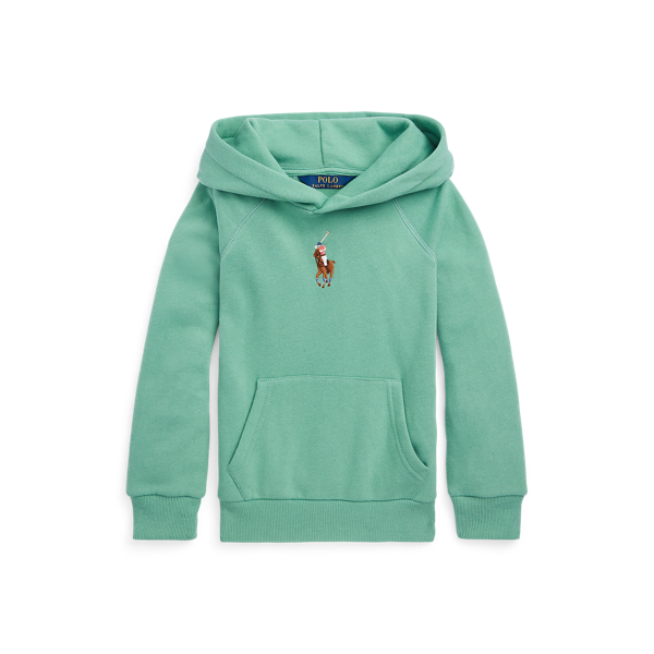 Haven Green Big Pony Fleece Hoodie Girls 2-6x for fall 1
