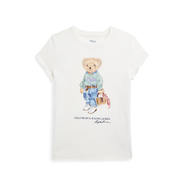 Polo Bear Cotton Jersey Tee