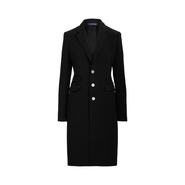 Parker Wool Crepe Coat Ralph Lauren Collection 1