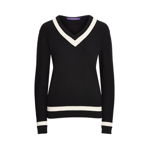Maglia da cricket in seta e cotone Ralph Lauren Collection in 1
