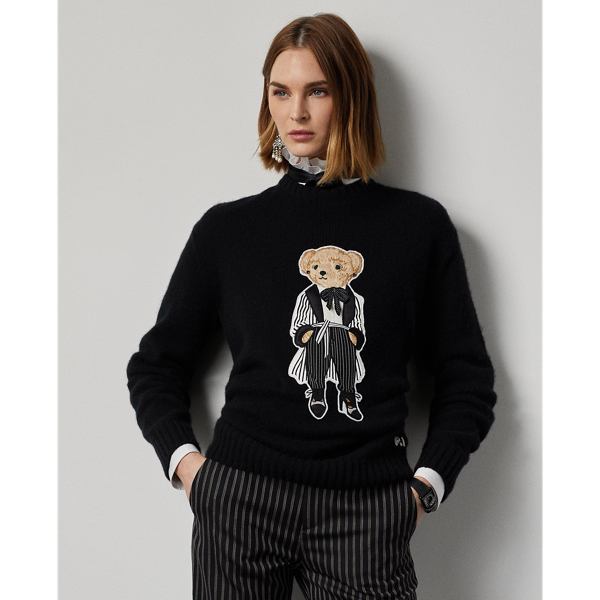 Cinema Polo Bear Cashmere Jumper for Women Ralph Lauren PT