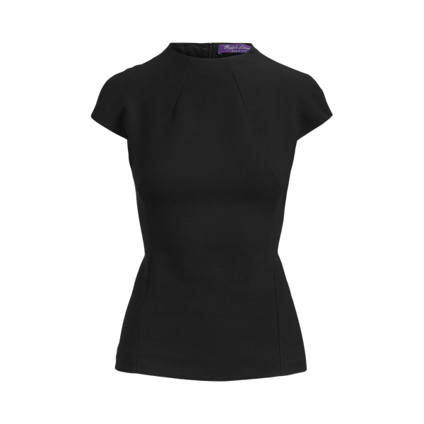Blusa em mistura de l&atilde; Darina Ralph Lauren Collection em 1