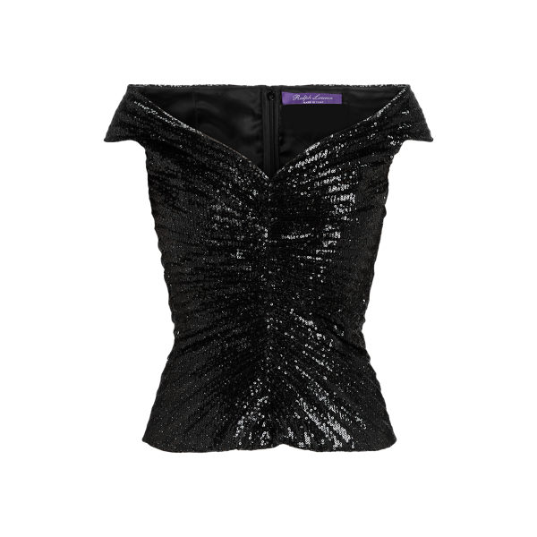 Camari Embellished Blouse Ralph Lauren Collection 1