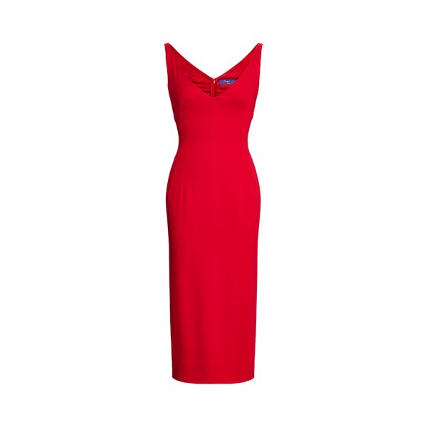 Burgess Sleeveless Cocktail Dress Ralph Lauren Collection 1