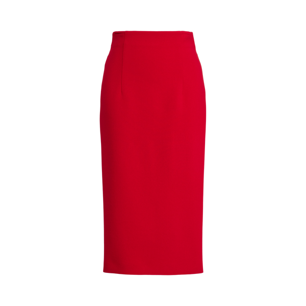 Curran Short Double-Faced Pencil Skirt Ralph Lauren Collection 1