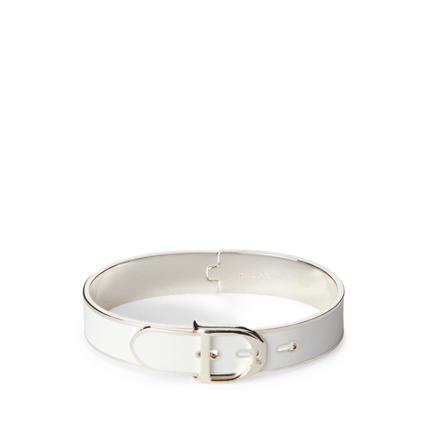 White Welington Enamel Bracelet Ralph Lauren Collection 1