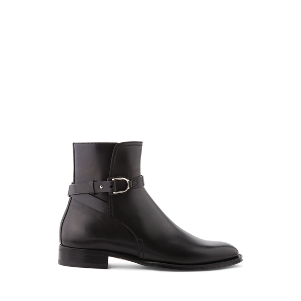 Halton Welington Burnished Bootie Ralph Lauren Collection 1