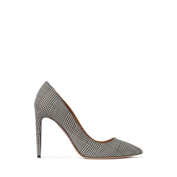 Celia Glen Plaid Wool Pump Ralph Lauren Collection 1