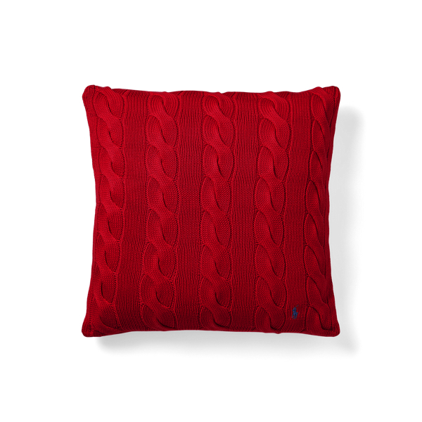 Hanley Cable-Knit Throw Pillow